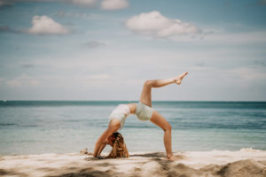 Nadine Andreewitch yoga en été Paris