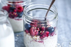 petit déjeuner avant le sport