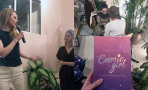 lancement du livre Cosmic girl de Mélodie Szymczak à la Villa Rose Avril 2019