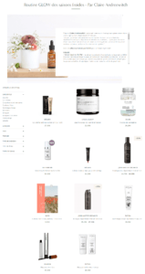 Routine GLOW des saisons froides