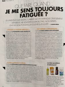 Parution dans Elle décembre 2019