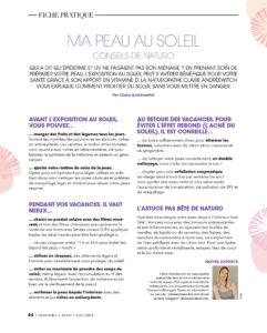 Parution dans FémininBio juillet-août 2022